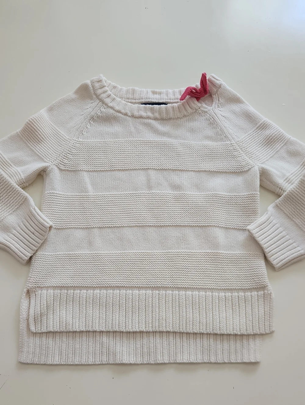 Gap Cream Knit Sweater Large 10